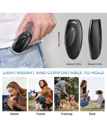 Antibell Device for Dogs - Rechargeable Waterproof Ultrasound Defense | 25 KHz with 5m Radius for Small Medium Dogs - Perfect for Joggers - Buy Online on GoSupps.com