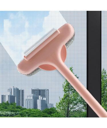 Extendable Mesh Screen Cleaner Window Screen Brush Washing Equipment with Detachable Long-reach Handle 2-1 Window Cleaner Brush 12b - Buy Online on GoSupps.com