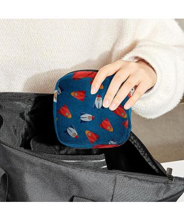Anna Cowper Cartoon Fire Arrow Menstrual Cup Pouch & Pad Holder - Multi-colored 14 - Buy Online on GoSupps.com