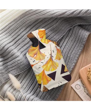 Hot Water Bottle with Lid - Rubber Hot Water Bag for Pain Relief Cramps Foot Warmer & Cold Therapy - Buy Online on GoSupps.com