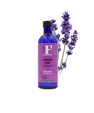 Florabiol - Pack of 2 Organic Fine Lavender Floral Waters 200 ml x 2 - Purifying Softening and Soothing Lotion - Combats Nervousness - Certified Organic Ecocert - Made in France