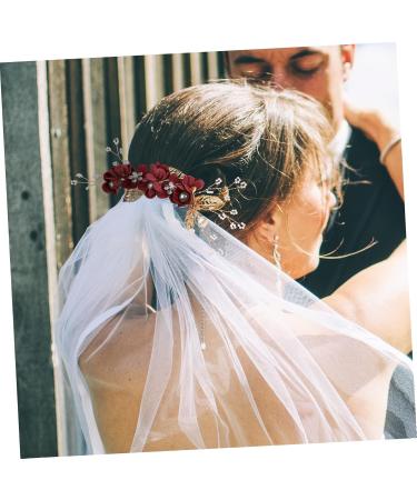 MAGICLULU 10 Sets Bridal Headwear Blue Flower Hair Clip Bride Hair Clip Wedding Hair Accessories Pearl Hair Accessories Pearls Hair Clips Side Combs Rhinestones Bridesmaid Clothing - Buy Online on GoSupps.com