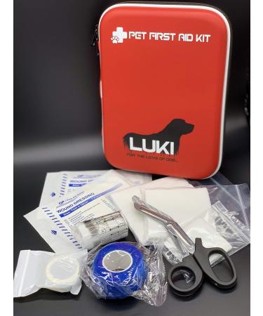 LUKI Pet First Aid Kit INCLUDES PREMIUM ITEMS - Buy Online on GoSupps.com