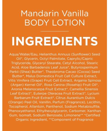 Andalou Naturals Body Lotion Mandarin Vanilla Vitalizing 8 Fluid Ounce by Andalou Naturals - Buy Online on GoSupps.com