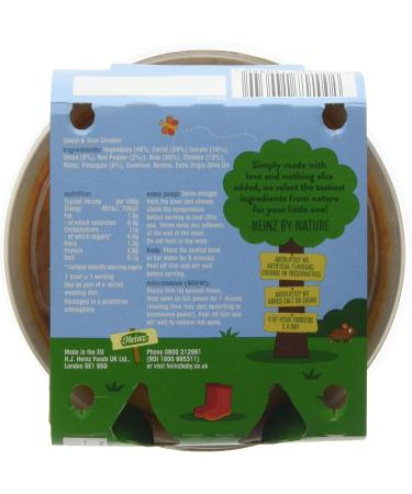 Heinz Sweet and Sour Chicken Rice Tray | 5 x 230g | 12+ Months - Buy Online on GoSupps.com