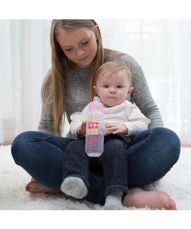 Dr. Brown's Options+ Narrow Bottle to Sippy Baby Bottle Start Kit Pink 8 Ounce 8 oz Narrow Neck Start Kit Pink - Buy Online on GoSupps.com