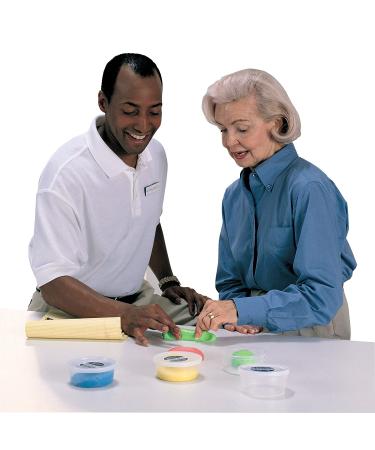 Sammons Preston Therapy Putty - 6oz Extra Firm Gray Theraputty for Hand Exerciser & Rehabilitation - Improve Grip Strength - Occupational Therapy - Buy Online on GoSupps.com