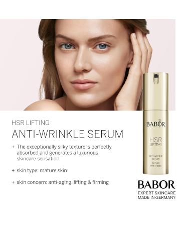 BABOR HSR Lifting Anti-Wrinkle Serum | Vegan Moisturizing Serum for Instant Tightening & Lifting | Slows Wrinkle Formation | Shop Now - International Shipping Available - Buy Online on GoSupps.com
