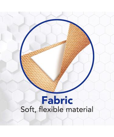 100 Ct All Health Flexible Fabric Adhesive Bandages 1x3 in - Flexible Protection for First Aid and Wound Care - Buy Online on GoSupps.com
