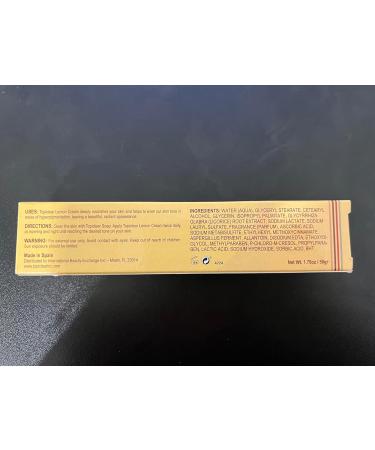 Topiclear Lemon Cream 1.76 oz - Brightening & Soothing Skin Treatment | Shop Internationally - Buy Online on GoSupps.com