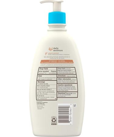Aveeno Baby Daily Moisture Lotion 54.0 Fl Oz (Pack of 3) | Colloidal Oatmeal & Dimethicone Formula - Buy Online on GoSupps.com