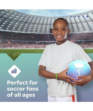 Capelli Sport FIFA World Cup Qatar 2022 Soccer Ball - Officially Licensed Souvenir Display for Youth & Adult Players - Play Bright - Buy Online on GoSupps.com