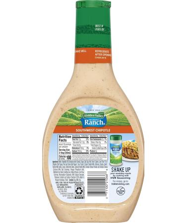 Hidden Valley Farmhouse Originals Southwest Chipotle Salad Dressing & Dip - 16 oz | International Shipping Available - Buy Online on GoSupps.com