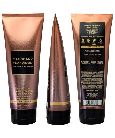 Men's Ultimate Hydration Body Cream with Shea Butter - 8 OZ Mahogany Teakwood | International Shipping - Bath and Body Care - Buy Online on GoSupps.com