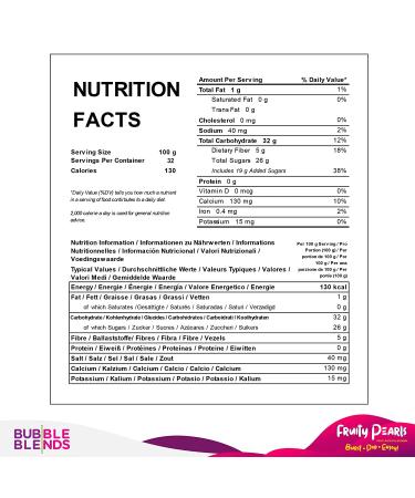 Strawberry Popping Boba (7lbs) - Gluten-Free & Fat-Free Bursting Pearls for Bubble Tea - Real Fruit Juice - Non-Dairy Sinkers & Dessert Toppings - Buy Online on GoSupps.com