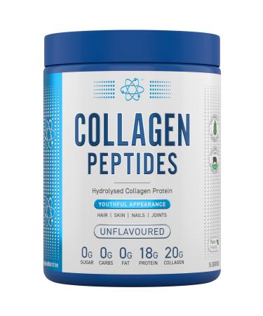 Applied Nutrition Collagen Peptides Powder Halal Hydrolyzed Bovine Collagen Protein Good for Skin Hair and Nails (300g 15 Servings)