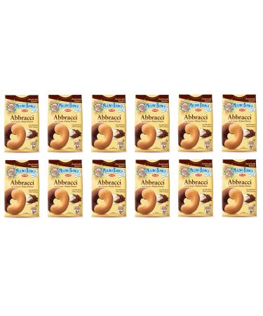 Mulino Bianco Mulino Bianco Lot de 12 biscuits Abbraccic (12 x 350 g) + bloc usy