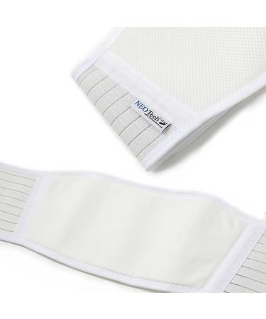 Neotech Care Adjustable Maternity Belt - Light and Breathable Pregnancy Belly Support Band - White Regular Size - Buy Online on GoSupps.com