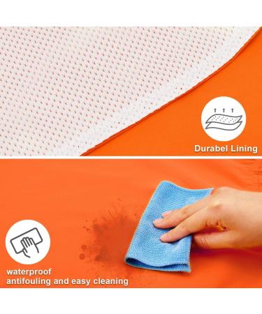 Bwiv Dog Raincoat with Elastic Straps Big Dog Raincoat with Hood Waterproof Dog Rain Coat with Pocket and Leash Hole Puppy Rain Coats Lightweight and Breathable Raincoat for Large Dogs Orange L L (Pack of 1) Orange - Buy Online on GoSupps.com