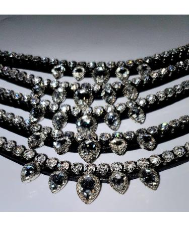 Tysons Breeche's Headband Straps for Bridles - Glitzer & Strass in Black Crystal - Perfect for Minishetty Shetty Pony & Warm Blood - Buy Online on GoSupps.com