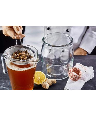 Organic Kombucha Tea Blend 8oz | Fermentaholics USDA Certified | Makes 22 Gallons | Kosher & Organic Black/Green Tea | Loose Leaf - 1 Pack - Buy Online on GoSupps.com