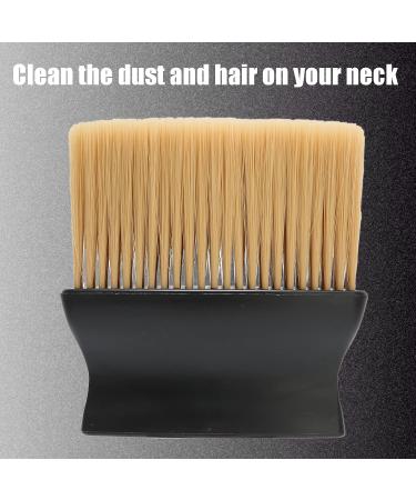 Neck Duster Brush Soft Comfortable Neck Face Duster Professional Frosted Concave Handle for Long Term Use(light yellow) - Buy Online on GoSupps.com