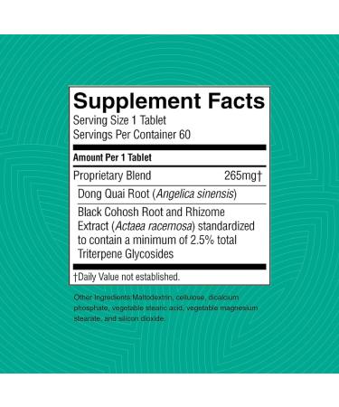 Nature's Sunshine Flash Ease TR 60 Tablets - Menopause Relief Supplement - Buy Online on GoSupps.com