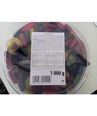 Buy Lakritz Parade 1kg Can - Premium Licorice Treats for International Shipping - Buy Online on GoSupps.com