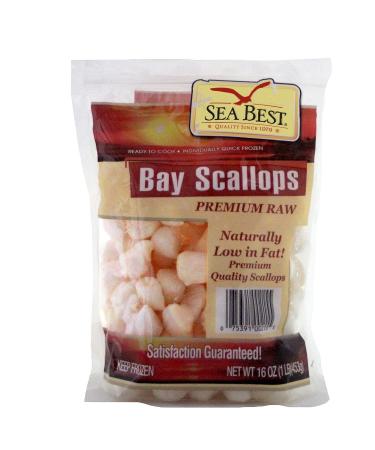Sea Best Bay Scallops, 16 Ounce
