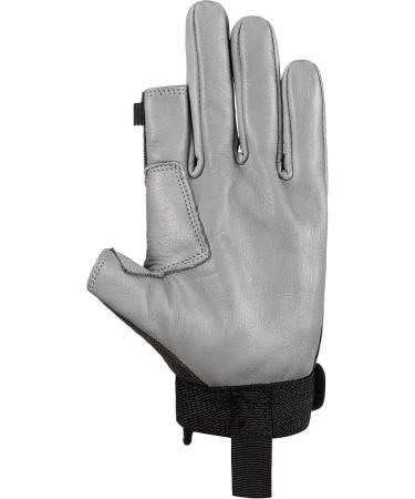 EDELRID Unisex Work Glove Open II M Titanium | Durable & Comfortable Work Gloves for Professionals - International Shipping Available - Buy Online on GoSupps.com