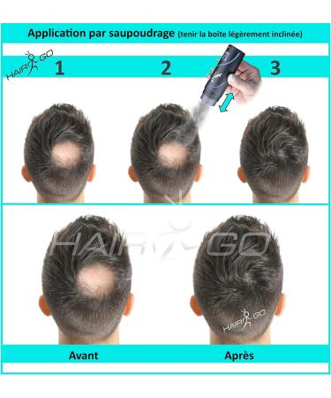  HAIR GO Premium Hair Thickening Shampoo - Hair Powder - Conditioner - For Hair Loss - 100% Natural and Vegan - 1 Pack (1 x 25g) (Dark Blonde) - Buy Online on GoSupps.com