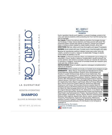 Keratin Hydrating Shampoo & Conditioner Set | Sulfate Free Argan Oil 12 Oils Biotin & Keratin - Best for All Hair Types - Buy Online on GoSupps.com