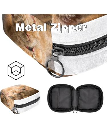 GIAPB Sanitary Napkin Storage Bag - Big Eyes Cat Design | Period Tampon Makeup Pad Pouch Color1516 - Buy Online on GoSupps.com