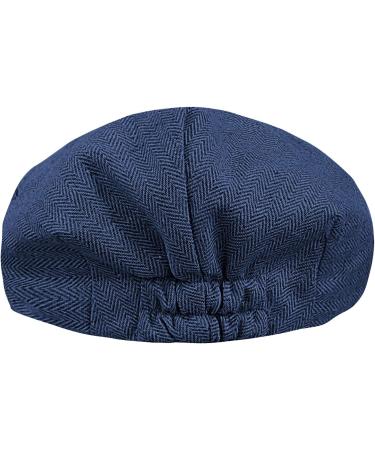 Mint Green Baby Boys Flat Cap Herringbone Tweed Newsboy Hat 6-8 Years - Royal Blue - Buy Online on GoSupps.com
