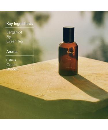 Aesop Vir re Eau de Parfum | Fresh Citrus & Green Spice Fragrance | Inspired by Mediterranean Memories | 1.6 oz - Buy Online on GoSupps.com