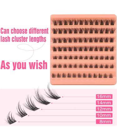 DIY Wispy Volume 3D Cluster Eyelash Extensions for Natural Look - YB14 - Buy Online on GoSupps.com