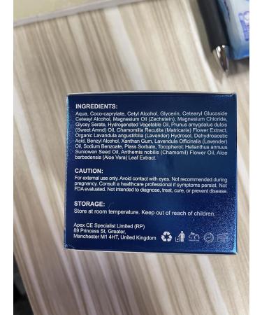 Magnesium Cream Magnesium Lotion Highly Concentrated Magnesium for Leg Muscle Joint Car Magnesium Oil Cream with Pure Zechstein Magnesium Topical Magnesium Chloride Easy Absortion 3.17G 3.17 Fl Oz (Pack of 1) - Buy Online on GoSupps.com