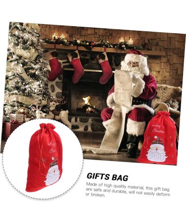 Anneome 1pc Christmas Bag Xmas Favors Bag Christmas Favor Bags Party Storage Bag Candy Packing Bag - Buy Online on GoSupps.com