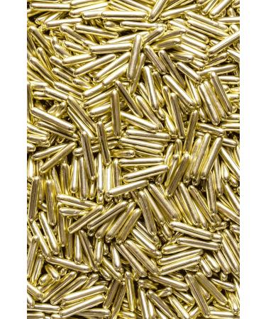 SPRINKLY - Metallic Rods - Gold - 25g 25g Sample Packet Gold - Buy Online on GoSupps.com
