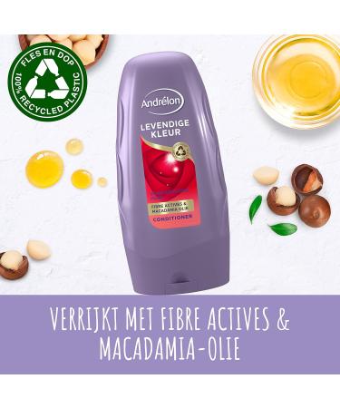 Unilever Benelux Andr lon Vivid Color Conditioner for optimal care of colored hair or highlights 6 x 250 ml Value pack - Buy Online on GoSupps.com