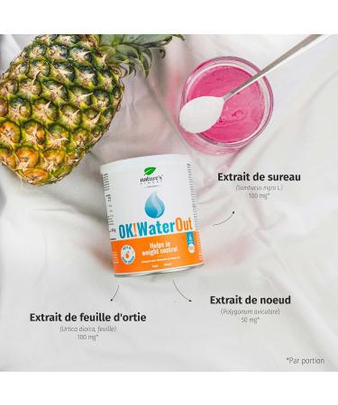 Nature's Finest OK!Waterout | Dietary Supplement | Proven Effectiveness | Suitable for Vegans and Vegetarians (05) - Buy Online on GoSupps.com