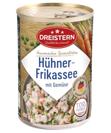 Dreistern Chicken Fricassee with tender vegetables Ringpull can 400 g 400 g (1 pack)