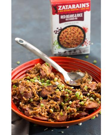 Zatarain's Red Beans & Rice 8 oz - Authentic New Orleans Flavor - Buy Online on GoSupps.com