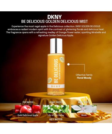 DKNY Golden Delicious Eau de Parfum 8.4 Fl Oz (Pack of 1) - Buy Online on GoSupps.com