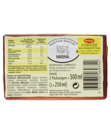 Buy Maggi Roast Sauce 2-Pack (2 x 250 ml) - International Shipping Available - Buy Online on GoSupps.com