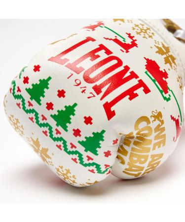 LEONE 1947 Small Decorative Boxing Glove Ornament - White Christmas Tree Decoration for Adults - Buy Online on GoSupps.com