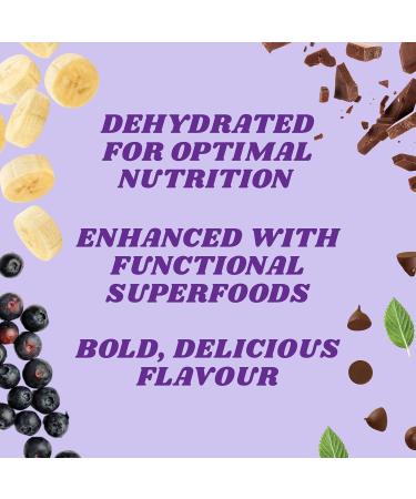 Rawcology - Chocoloco Mix (Chocolate Banana Blueberry Mint Choco Chip) | Grain Free Granola | Gluten Free | Healthy Cereal | Vegan Low Sugar Keto Paleo Peanut Free Allergen Friendly (4x200g) Coconut - Buy Online on GoSupps.com