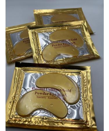 Crystal Collagen 24k Gold Under Eye Patch - 7 Pairs in Gift Box | Brighten, Hydrate, and Rejuvenate - Buy Online on GoSupps.com