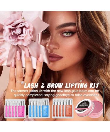 PERMANIA Lash Perm Kit - 10g Lash Lift Sachet with Eyelash Adhesive - 8 Weeks Mega L Curl - Great Smell - Brow Lamination - Long-Lasting Results - Buy Online on GoSupps.com