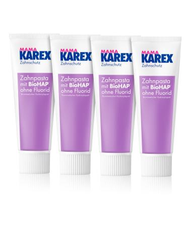 KAREX Mama Karex Toothpaste 4 x 75 ml